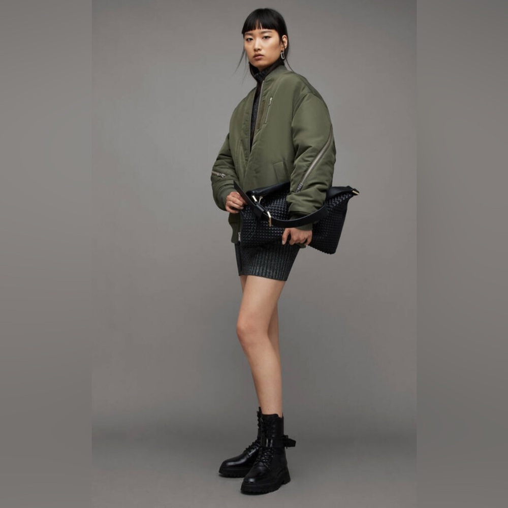 NWT $499 ALLSAINTS Scout Bomber Jacket - Picture 4 of 15